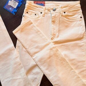 Acne Studio white jeans